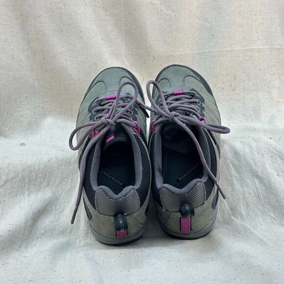 Rockport Hydro-Shield Waterproof Gray Purple Hiking Walking Shoes Women’s 6 EU36 - Picture 3 of 12